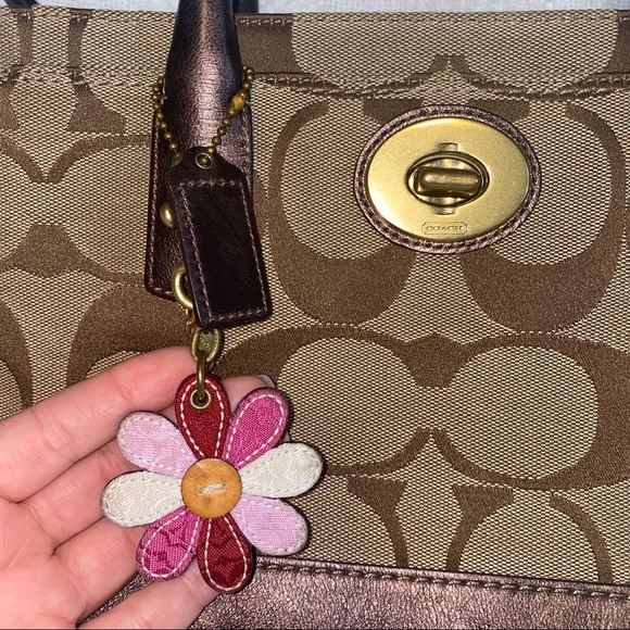 Authentic COACH Brown Purse Shoulder Bag - Picture 2 of 10